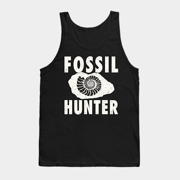 Fossil Hunter Ammonite Fossil Collector Tank Top by FloraLi